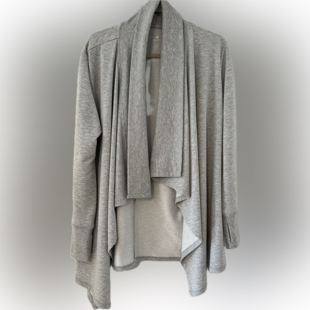 Apana open front draped sweater